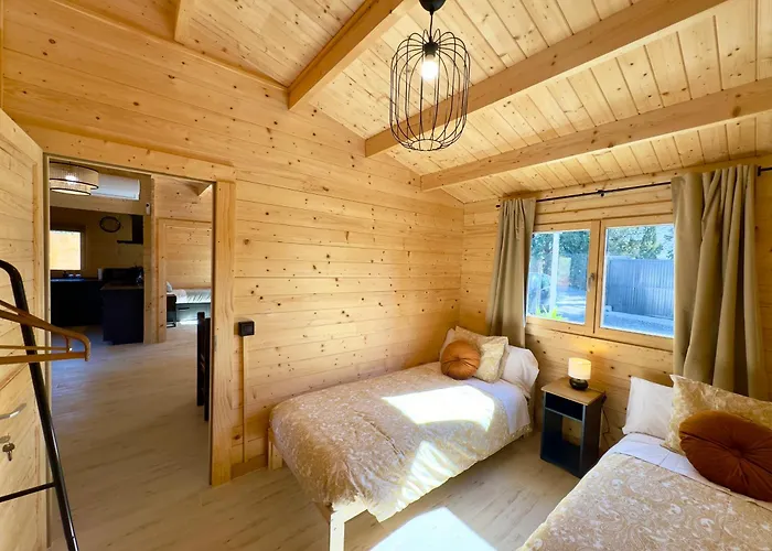בית נופש Casa De Madera La Parcela *